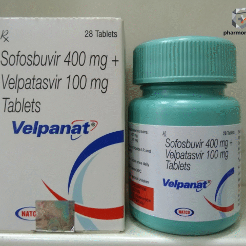 慢性丙型肝炎藥 (Sofosbuvir 400mg+ Velpatasvir 100mg Tablets)